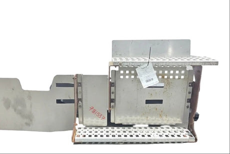 Volvo VHD RH passenger side cab step assembly with heat shields OEM - Second Truck Parts