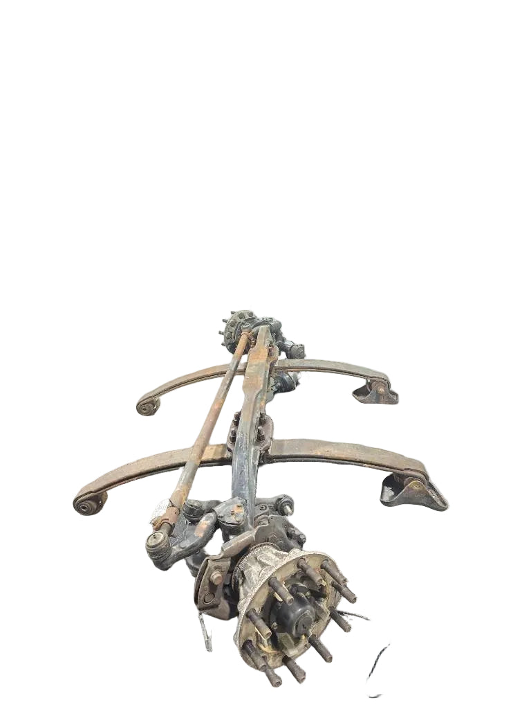 Meritor MFS12-143A steer axle assembly with taper leaf springs OEM - Second Truck Parts