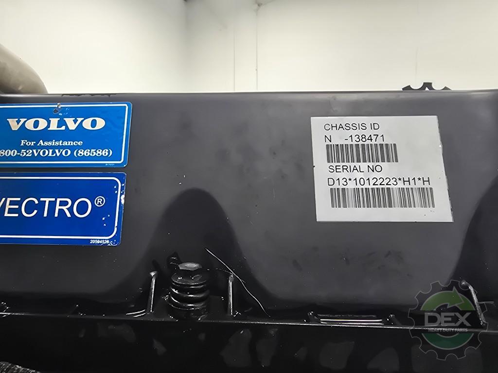 Volvo D13H US10 engine rated at 455 hp with engine brake OEM - Second Truck Parts