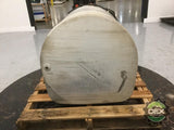Volvo LH aluminum fuel tanl measures 26" x40" 100 gallon D-Shaped - Second Truck Parts