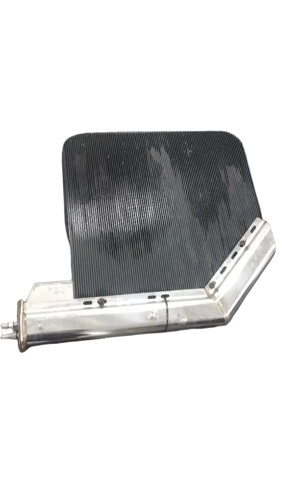 Volvo RH Stainless steel angled mudflap bracket with mud flap OEM - Second Truck Parts
