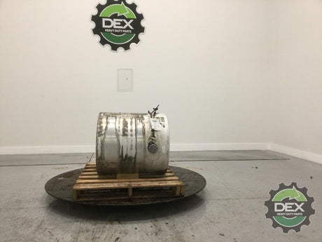 Volvo LH aluminum fuel tank measures 26" x 29" 60 gallon rear fill DDD5 - Second Truck Parts