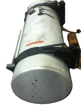 Dia 23" x 66" long 110 gallon aluminum fuel tank with straps OEM - Second Truck Parts