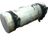 Dia 23" x 66" long 110 gallon aluminum fuel tank with straps OEM - Second Truck Parts