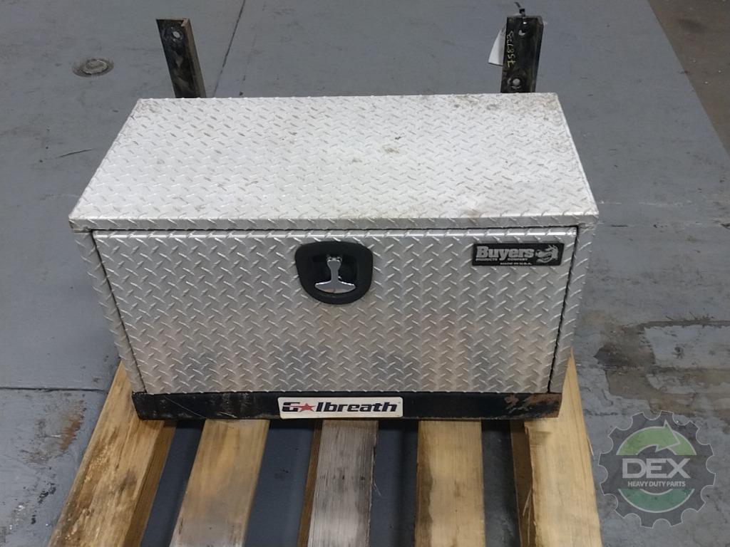 Ram Aluminum tool box with frame mounting bracket OEM - Second Truck Parts