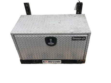Ram Aluminum tool box with frame mounting bracket OEM - Second Truck Parts