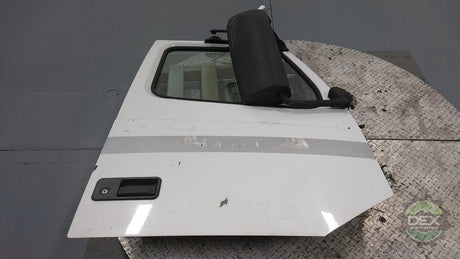 Volvo VNL RH door assembly white with brown interior OEM 22035911D9