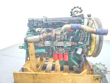 Volvo D13H US10 engine rated at 455 hp with engine brake OEM - Second Truck Parts