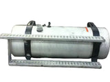 Dia 23" x 66" long 110 gallon aluminum fuel tank with straps OEM - Second Truck Parts