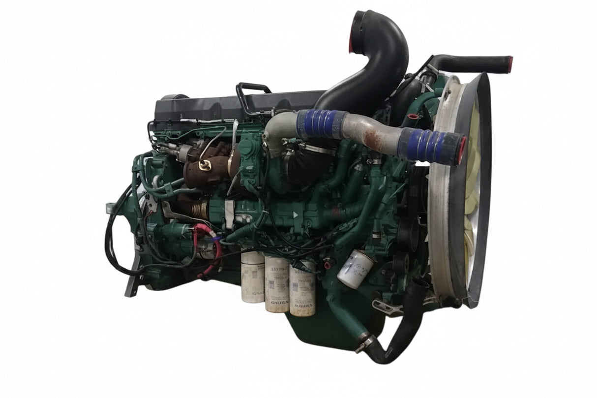 Volvo D11H US10 / OBD13 engine rated at 385 hp OEM 22233137 - Second Truck Parts