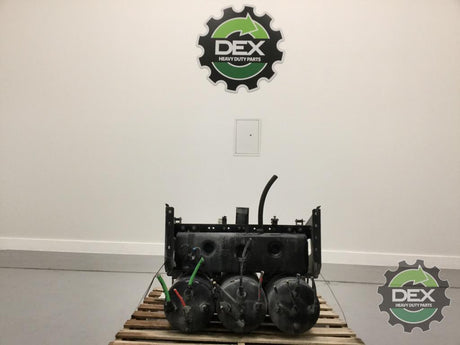 Volvo VNL steel battery box with x3 steel air tanks OEM 21043167D59