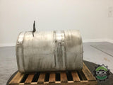 Volvo LH aluminum fuel tanl measures 26" x40" 100 gallon D-Shaped - Second Truck Parts