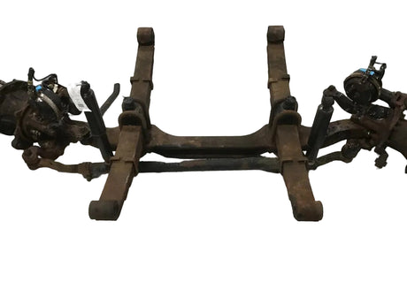 Mack FXL18 steer axle assembly with multileaf springs OEM 3QH565M3 - Second Truck Parts