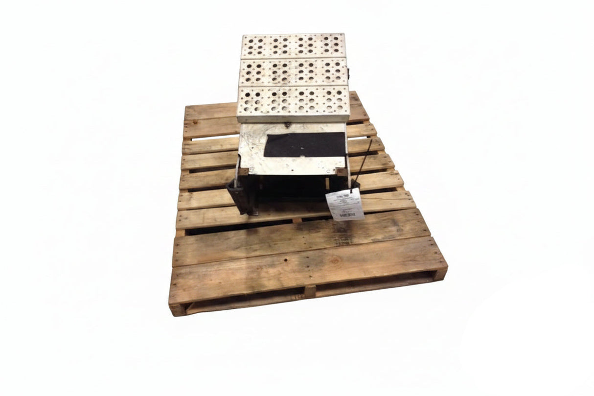 Ram LH frame mounted cab access steps and diamond plate tool box OEM - Second Truck Parts