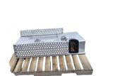 Mack TD LH cab steps / aluminum fairing assembly with def tank fill - Second Truck Parts