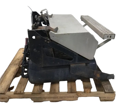 Mack Frame mounted battery box assembly with 3 steel air tanks OEM - Second Truck Parts