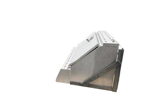 Ram Aluminum frame mounted tool box OEM - Second Truck Parts
