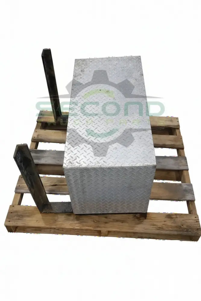 Ram Aluminum tool box with frame mounting bracket OEM - Second Truck Parts