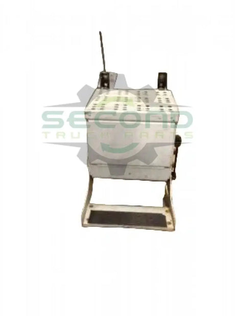 Ram LH frame mounted cab access steps and diamond plate tool box OEM - Second Truck Parts