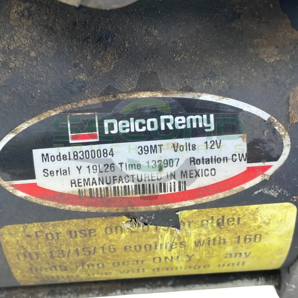 ROM6919N-E Genuine Delco Remy Starter 39MT 12V - Starters