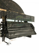 Steel Battery box with 2 air tanks and aluminum steps OEM - Second Truck Parts