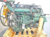 Volvo D13H US10 engine rated at 435 hp with engine brake OEM 21729914 - Second Truck Parts