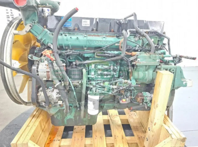 Volvo D13H US10 engine rated at 435 hp with engine brake OEM 21729914 - Second Truck Parts