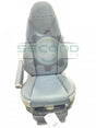 Volvo Grey and blue premium air ride seat OEM 24524612D4 - Second Truck Parts