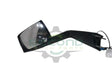 Volvo LH hood mounted heated spot mirror OEM 84723677 - Second Truck Parts