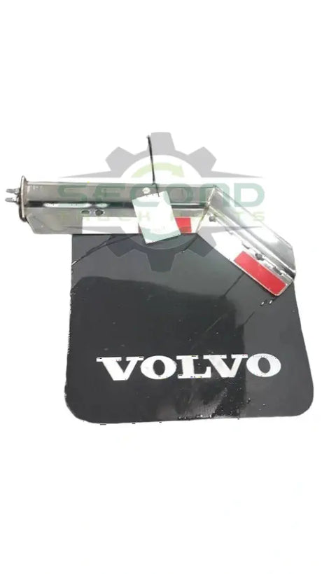 Volvo RH Stainless steel angled mudflap bracket with mud flap OEM - Second Truck Parts