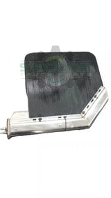 Volvo RH Stainless steel angled mudflap bracket with mud flap OEM - Second Truck Parts