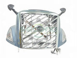Volvo VNL hood assembly with chrome grille OEM 78696421D6 - Second Truck Parts