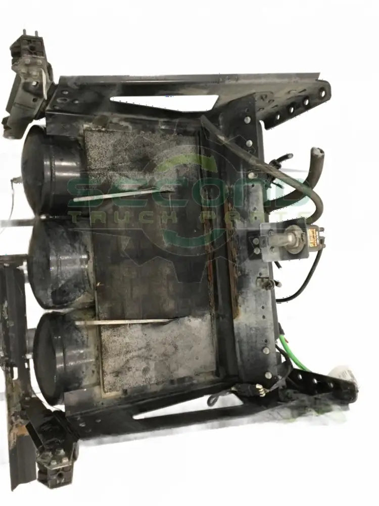Volvo VNL steel battery box with x3 steel air tanks 21043167 OEM - Second Truck Parts