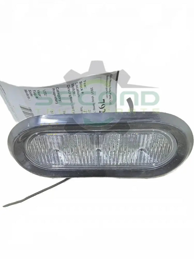 Vsm 6" oval 12/24 volt reverse / backup light OEM 23774624D1 - Second Truck Parts