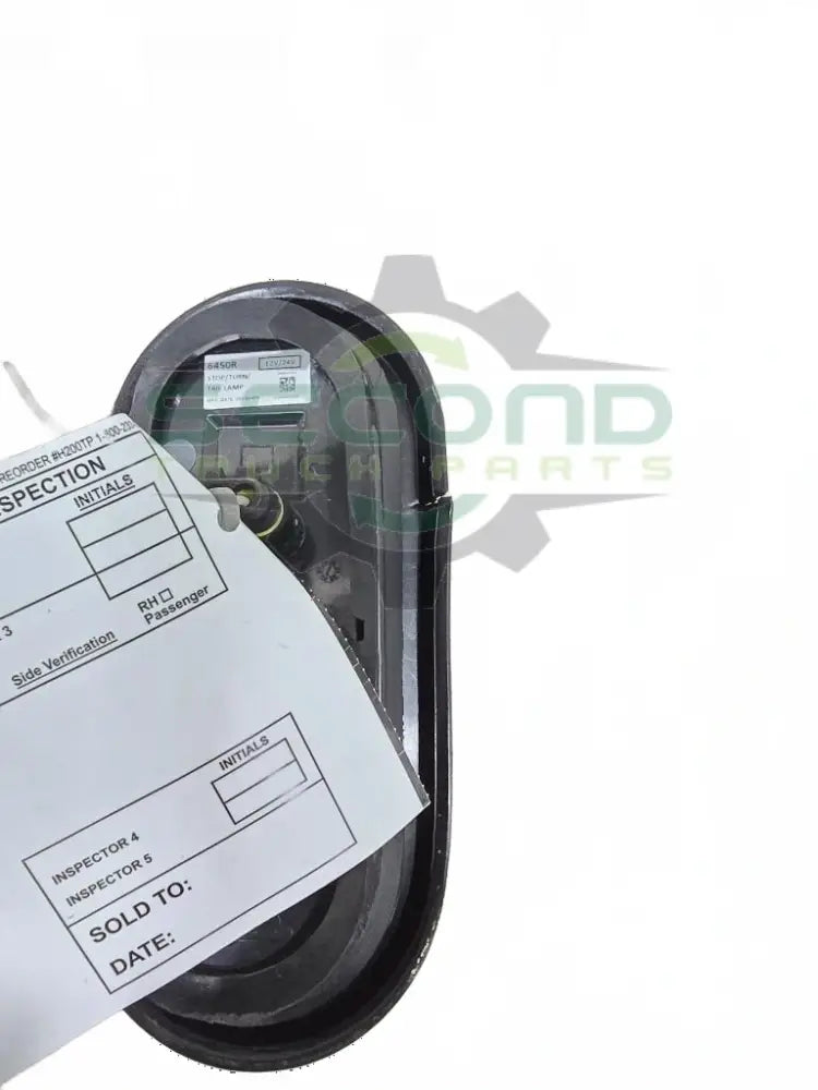 Vsm 6" oval 12/24 volt stop OEM 24638843D9 - Second Truck Parts