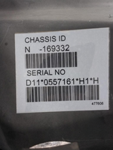 Volvo D11H US10 / OBD13 engine rated at 385 hp OEM 22233137 - Second Truck Parts